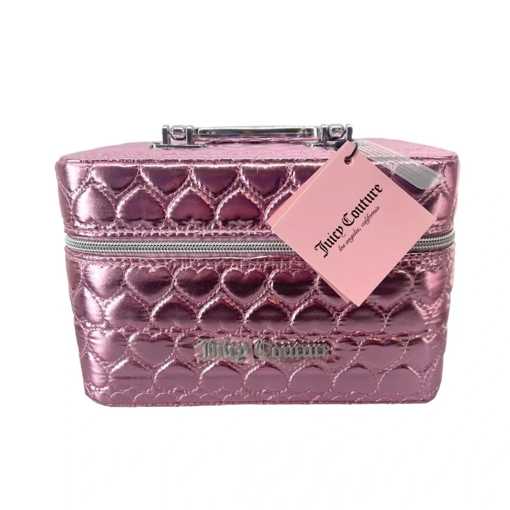 Juicy Couture hearts cosmetic pink